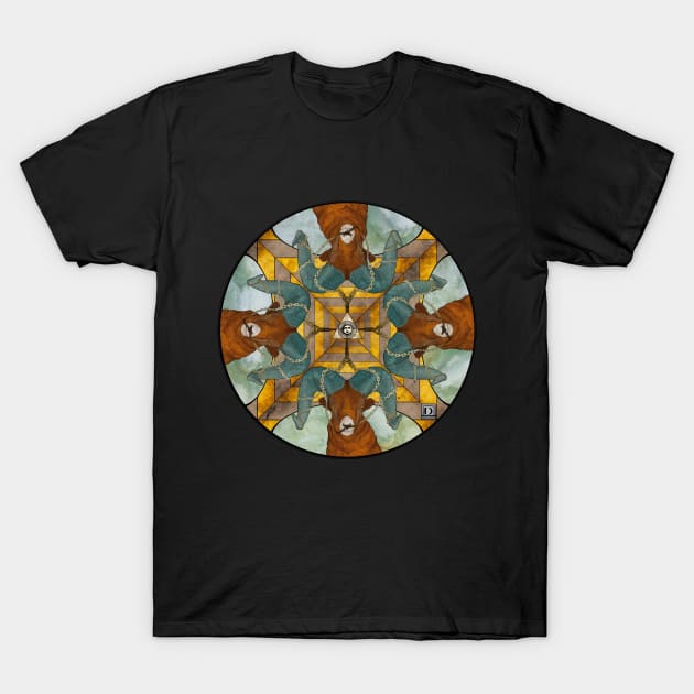 The Mindless Flock - #3 Animal Hierarchy T-Shirt by DanielG